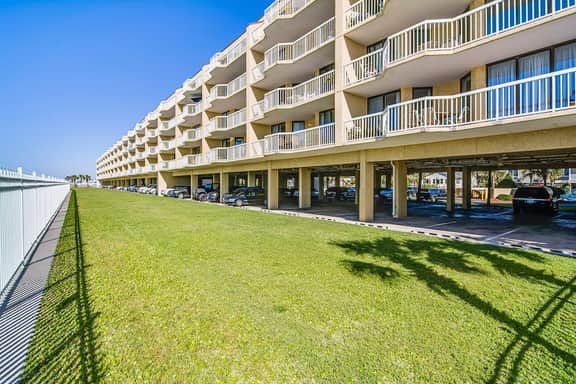 Oceanfront villa steps from the beach w/private balcony & shared pool