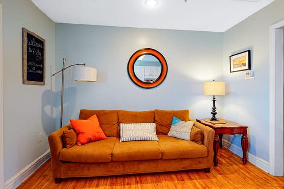 Dog-Friendly, Downtown Folly Beach Condo w/Free WiFi, Flatscreen TVs & more